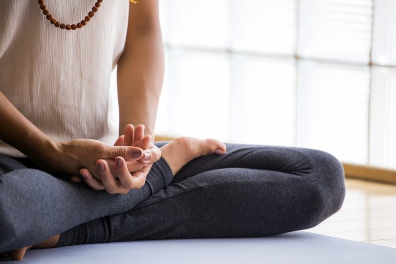Meditation und bewusster Verzicht auf negative Dinge kann helfen