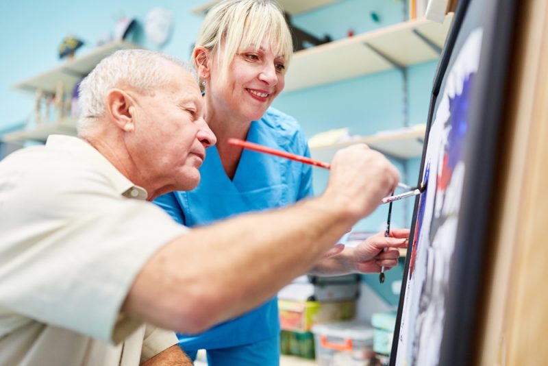 Kunsttherapie bei Demenz
