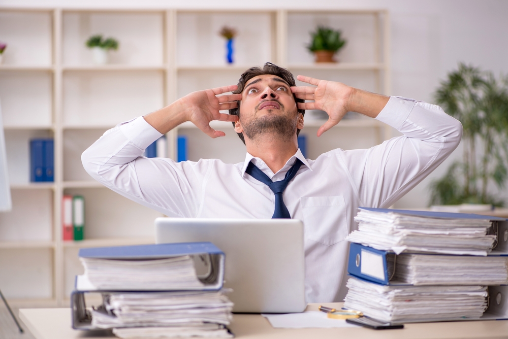 Arbeitsbelastung am Arbeitsplatz